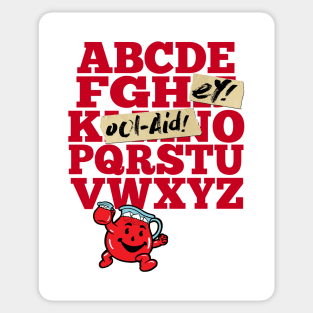 KOOL-AID - Alphabet Sticker